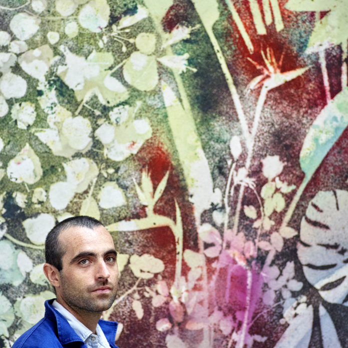 Nature as Studio: Sam Falls Revels in the Medium of Chance